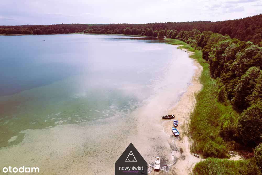 Działka budowlana 10ar JEZIORO Świętajno | 250m do plaży | koło lasu-3