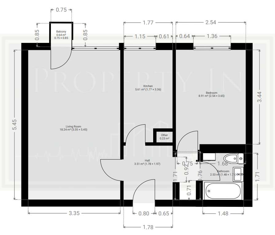 2pok. | dobry rozkład | do remontu | Ochota | - Pełny obrazek: 2/13