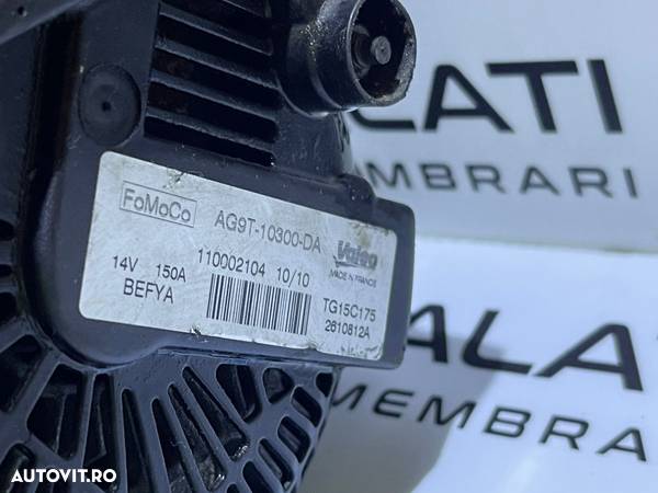 Alternator 150A Ford Mondeo Mk 4 163cp 2007 - 2015 COD : AG9T-10300-DA - 2