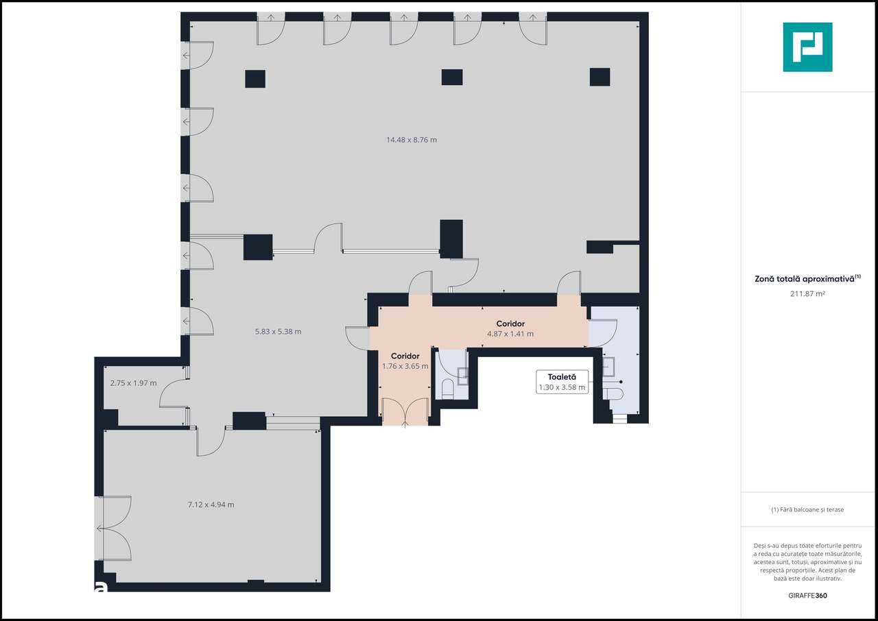 Spațiu de birouri în Complexul Plaza - Imagine principală: 5/7