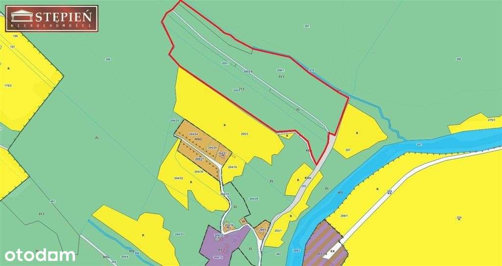 Działka rolna w Pilchowicach - Pełny obrazek: 4/17