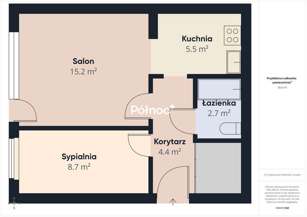 2 pokoje | 38 m² | Gotowe do Zamieszkania| Balkon-8