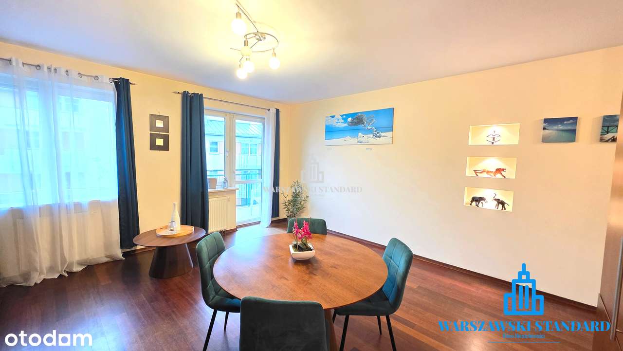 Trzypokojowe mieszkanie z dwoma balkonami i miejscem postojowym-Kabaty - Pełny obrazek: 3/14