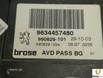 MOTOR ELEVADOR DE VIDRO FRONTAL DIREITO PEUGEOT 307 2004 -9634457480 - 4
