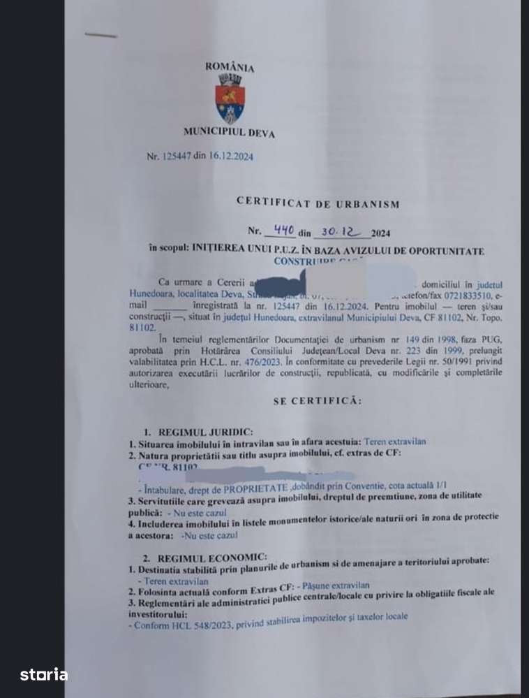 Vand teren langa Manastirea Arsenie Boca Deva - Imagine principală: 4/4