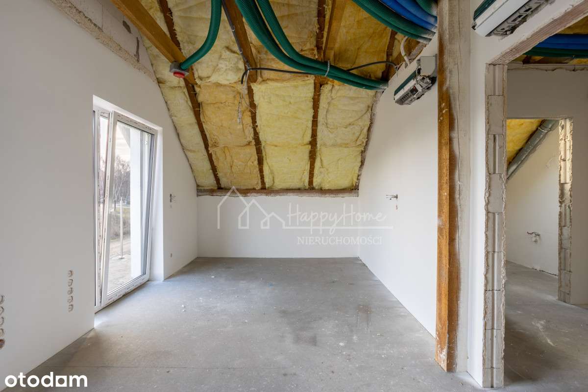 Nowoczesny dom wolnostojący w Kępie—Cicha okolica-14