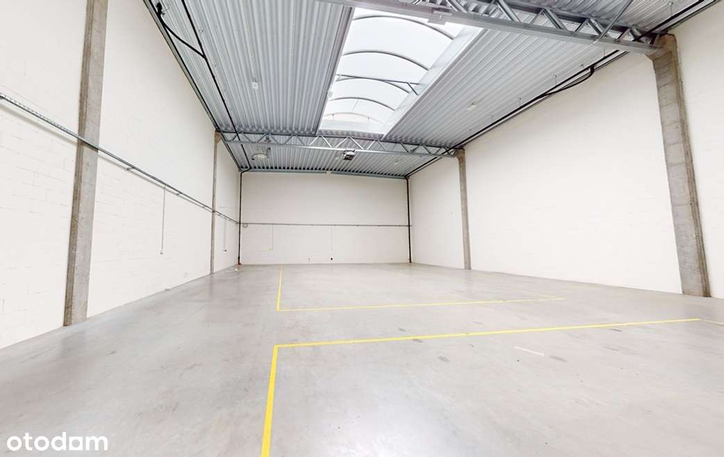 Komorniki nowoczesna hala 300m2+biuro-socjal 100m2 - 0 PROWIZJI - Pełny obrazek: 1/1
