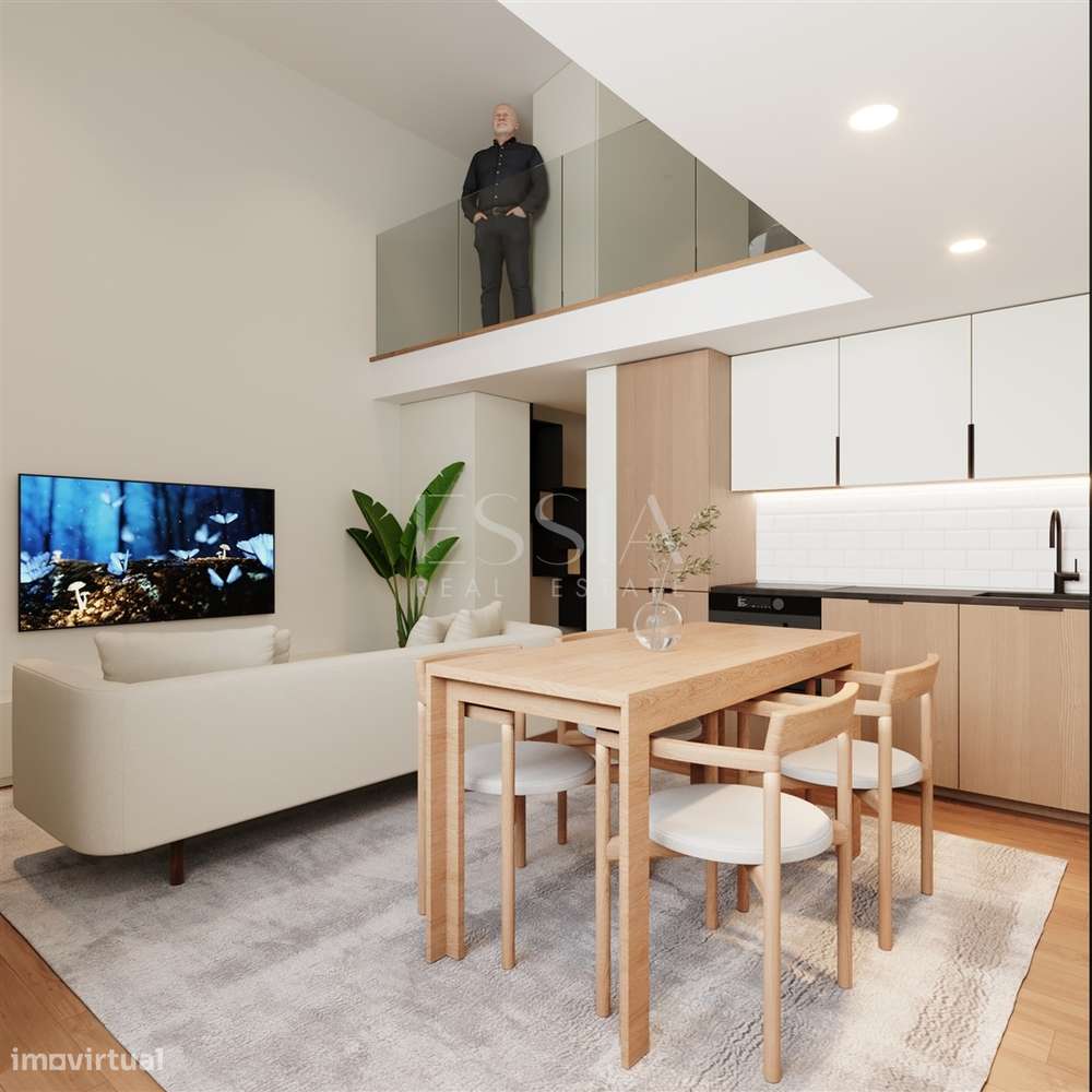 Apartamento T2 com Mezanino I Urban Terraza com Varanda-1