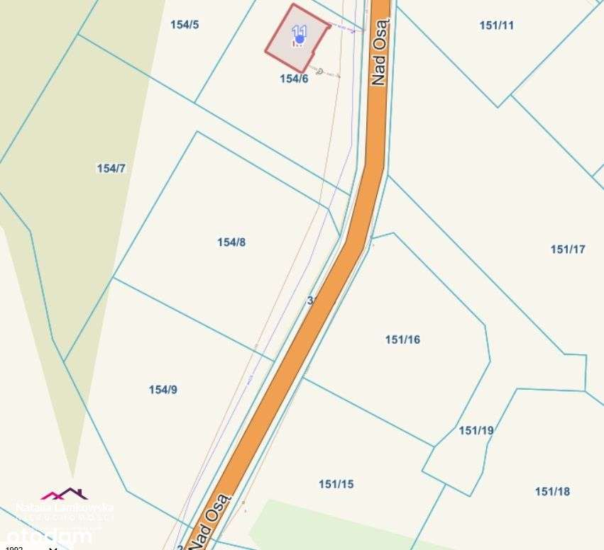 *MOKRE*dwie działki budowlane*wydane warunki zabudowy* - Pełny obrazek: 4/4