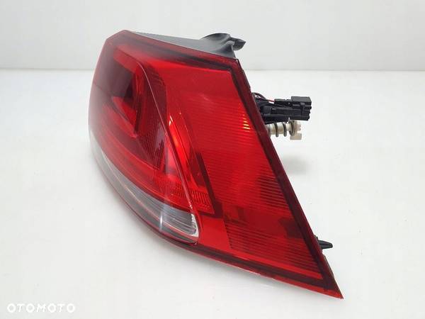 VW GOLF VII 2016r LAMPA TYŁ PRAWA BŁOTNIK KLAPA LAMPY SUPER STAN 5G0945096 - 4