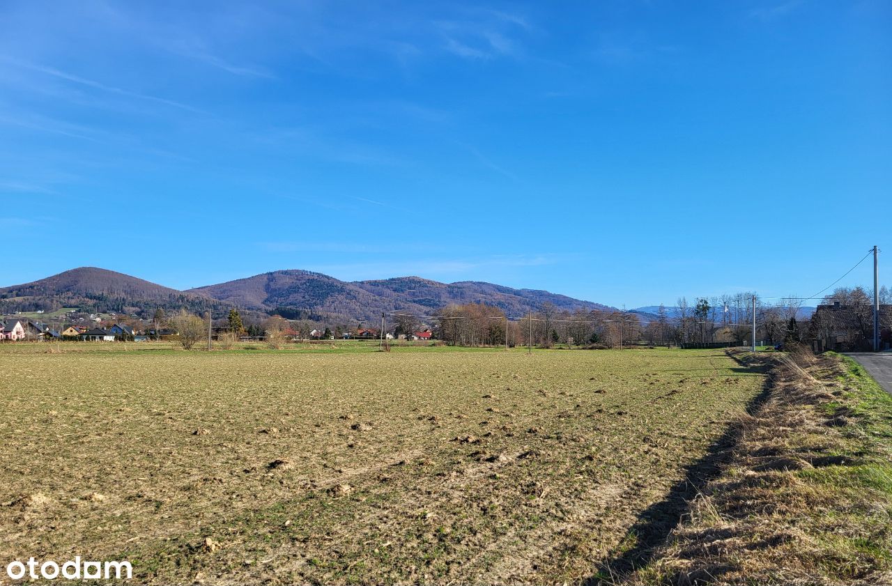 Rolna 4786 m2 z widokiem na Skrzyczne GÓRKI W.