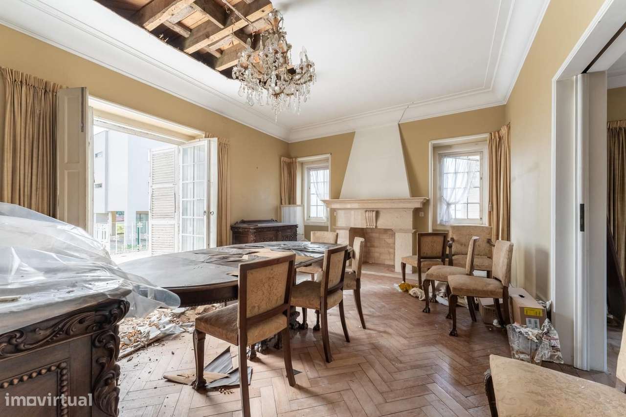 Moradia Isolada T9 com jardim, Restelo, Lisboa - Grande imagem: 5/33