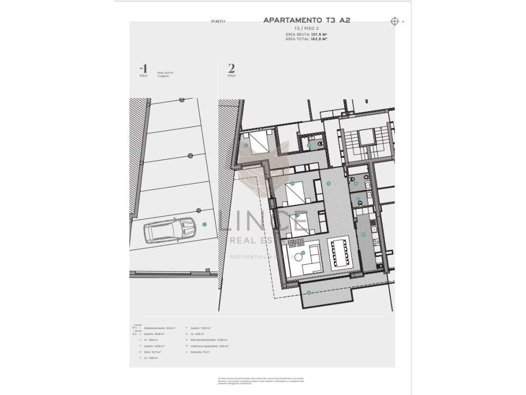 Apartamento T3 duplex no centro da cidade com varanda-26