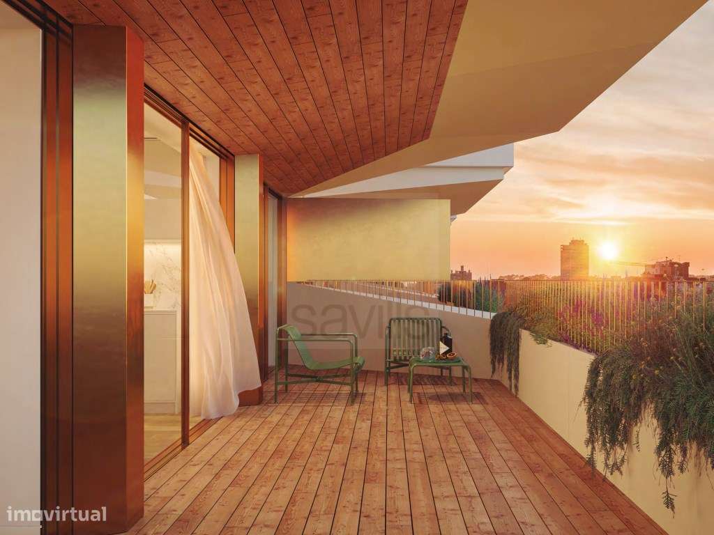 T3 com varandas no Prisma Boavista - Porto - Grande imagem: 2/26