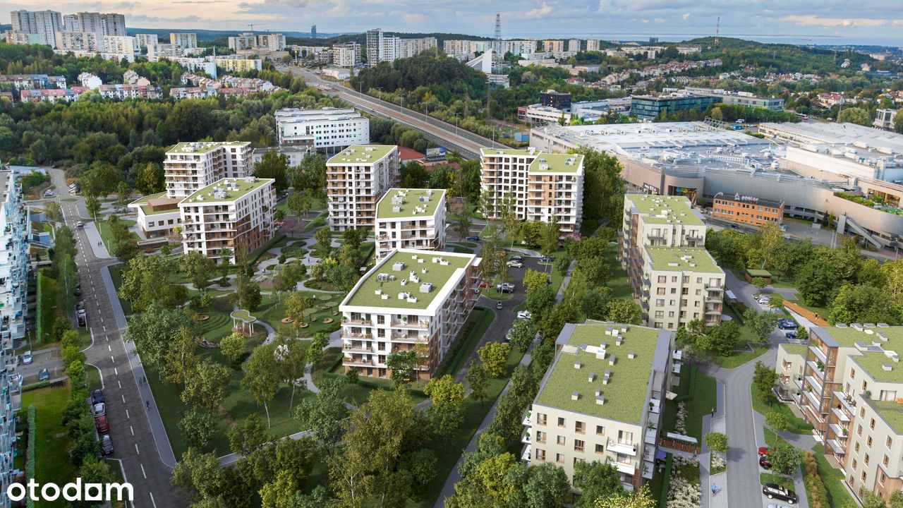 2-pokojowe mieszkanie 44m2 + balkon Bezpośrednio