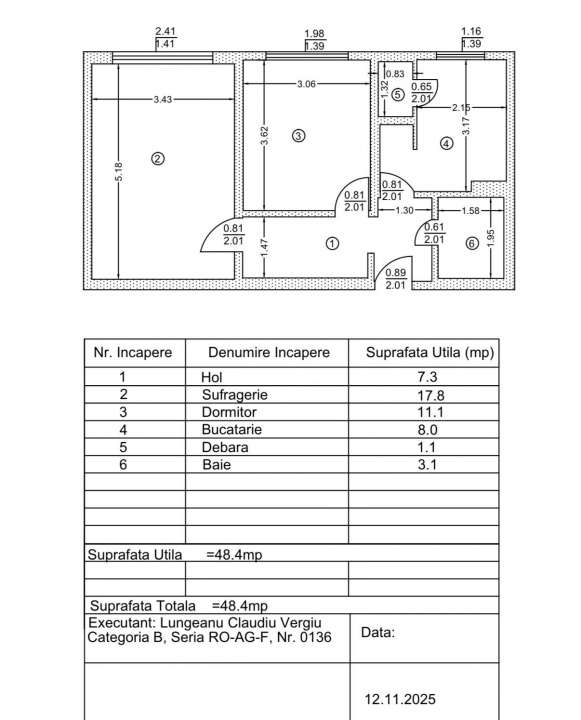 De Vanzare Apartament 2 Camere Brancoveanu-11