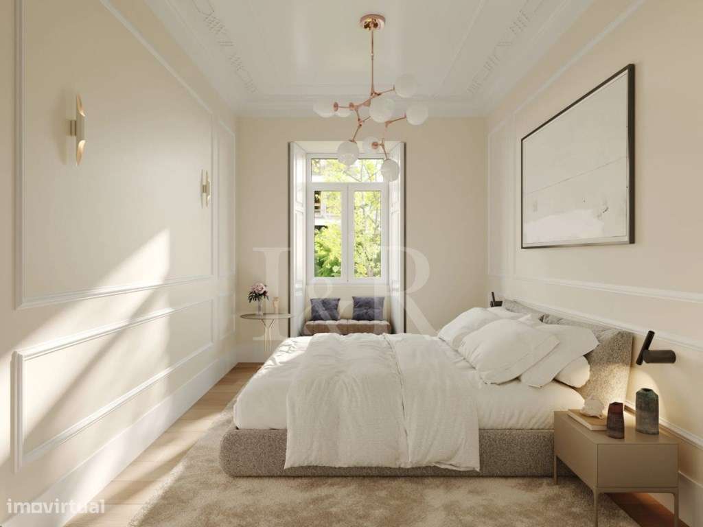 Apartamento T2 com varanda perto da Gulbenkian - Grande imagem: 5/17