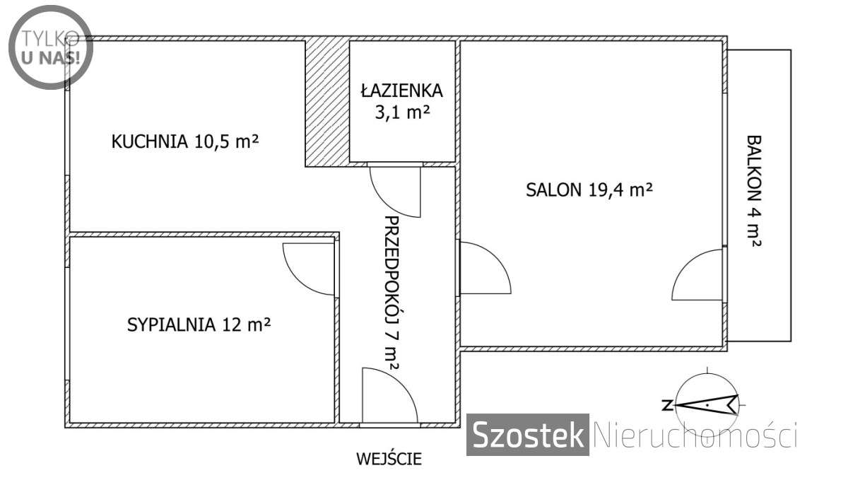Ciche, słoneczne, 2 pok., pośród zieleni /północ/-17