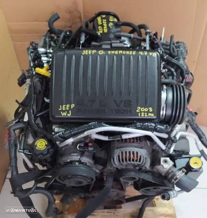 motor Jeep Grand Cherokee WJ 4.7 V8 power tech  gasolina ref: EVA - 10