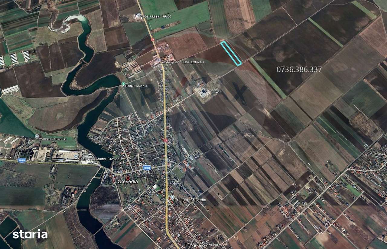 Teren intravilan 11368 mp, Crevedia / Calea Crevedia Noua - Imagine principală: 2/3