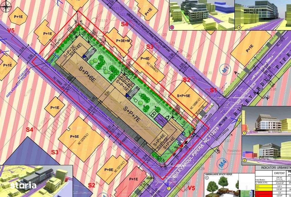 Teren Excepțional de 4.700 mp în Pipera – PUZ pre-aprobat, - Imagine principală: 3/6