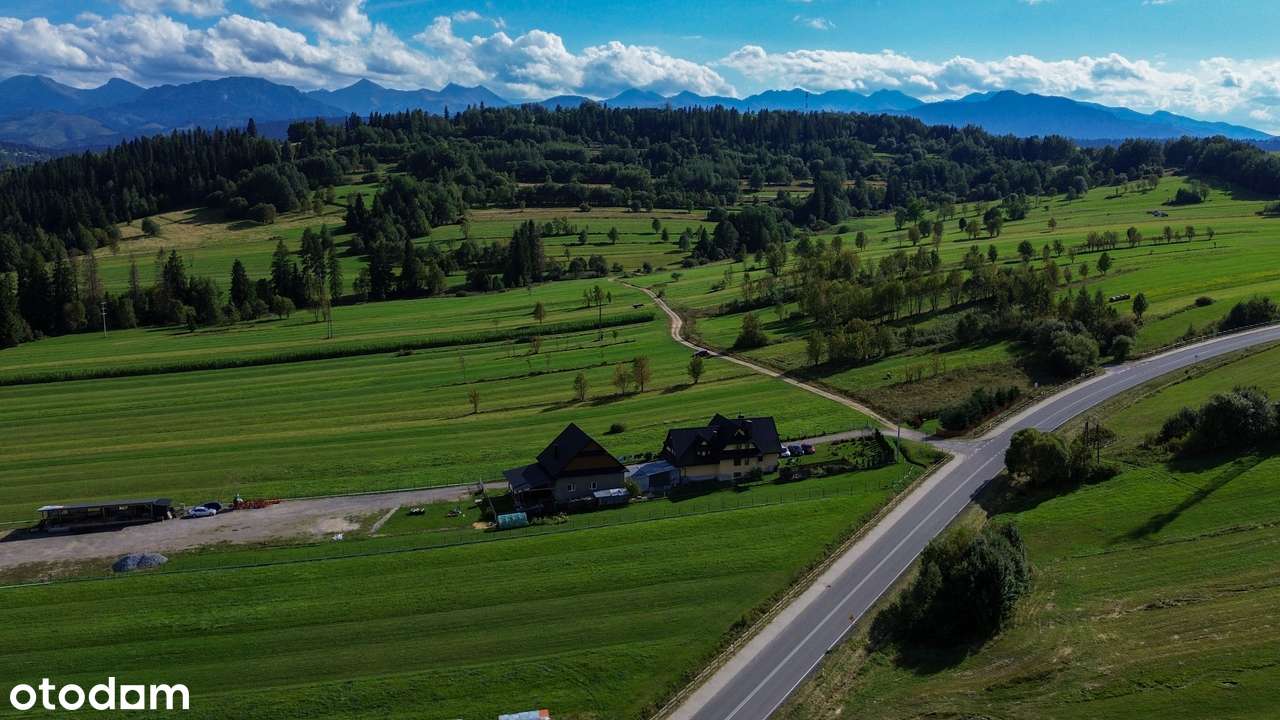 Budowlana działka z widokiem na Tatry, idealne wymiary pod dom.-9