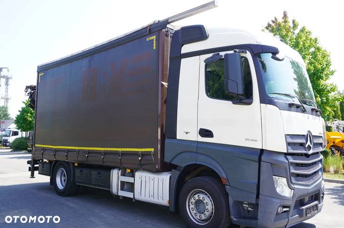 Mercedes-Benz Actros 1845 4x2 E6 / HDS HIAB / Firanka / 2 sztuki - 6