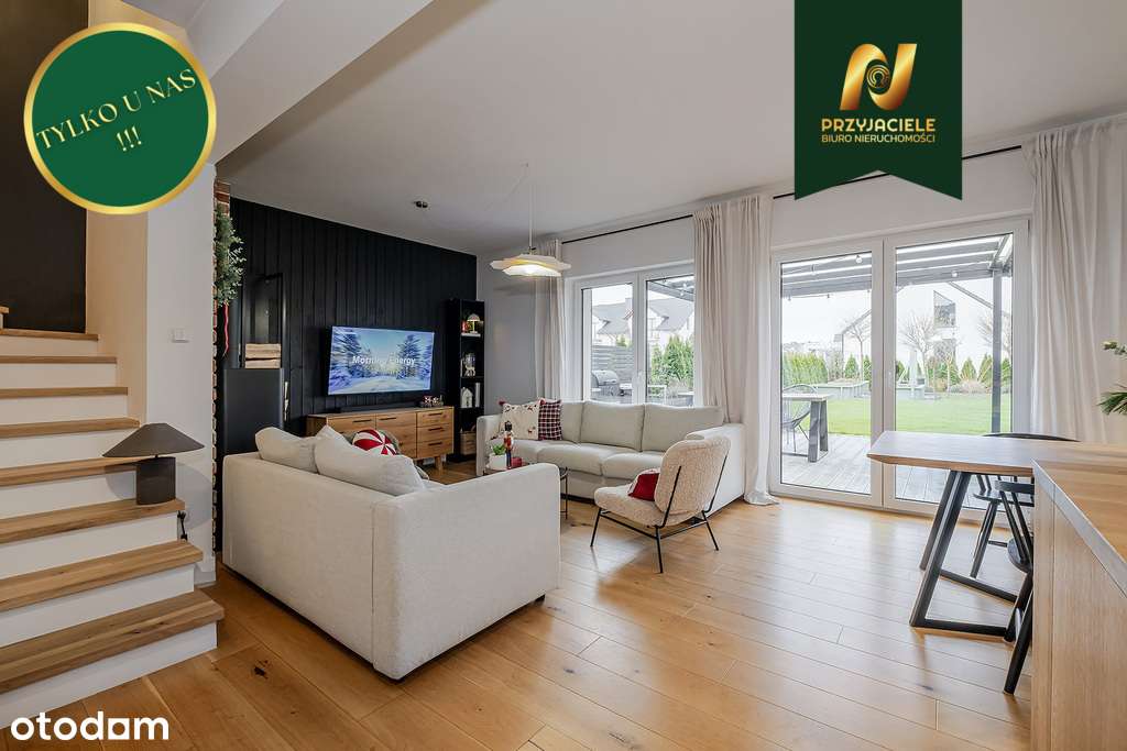 Dom bliźniak duży ogród 4 pokoje garaż Czaple - Pełny obrazek: 4/20