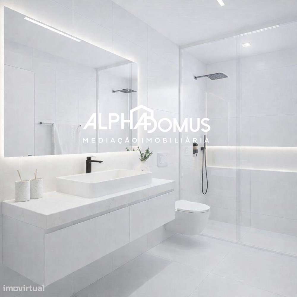 Apartamento T1 em construção em condomínio privado em Leiria - Grande imagem: 3/37