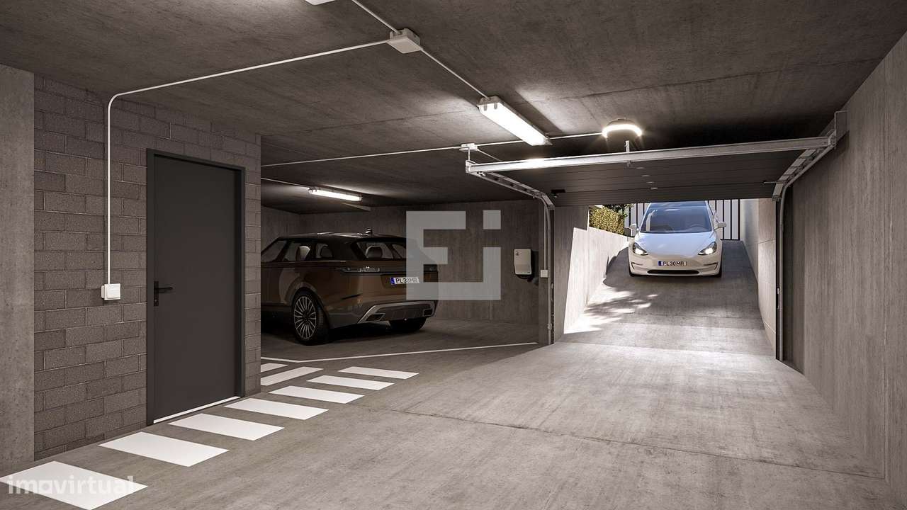 Apartamento T2 com Varanda e Garagem em Condomínio Fechado Conforto, Q - Grande imagem: 4/18