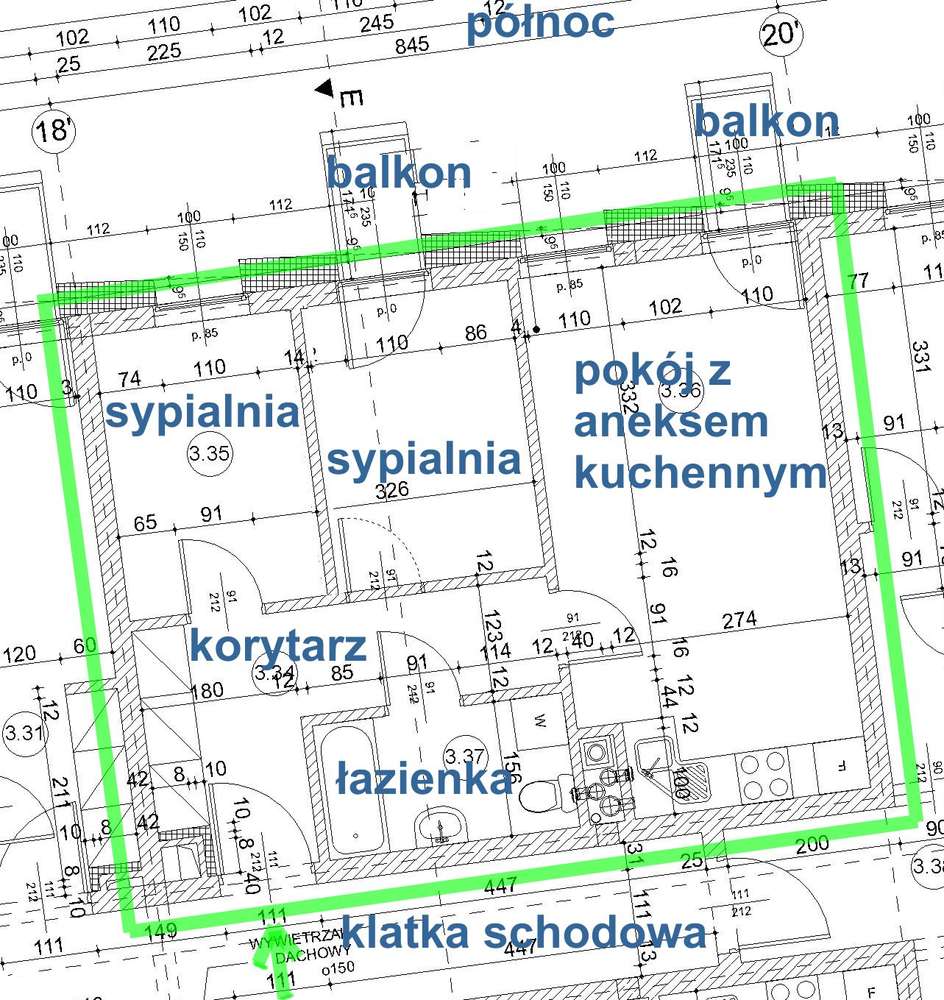 Ostatnie małe 3 pokoje w budynku, dwa balkony, oddane do użytku, garaż - Pełny obrazek: 2/16