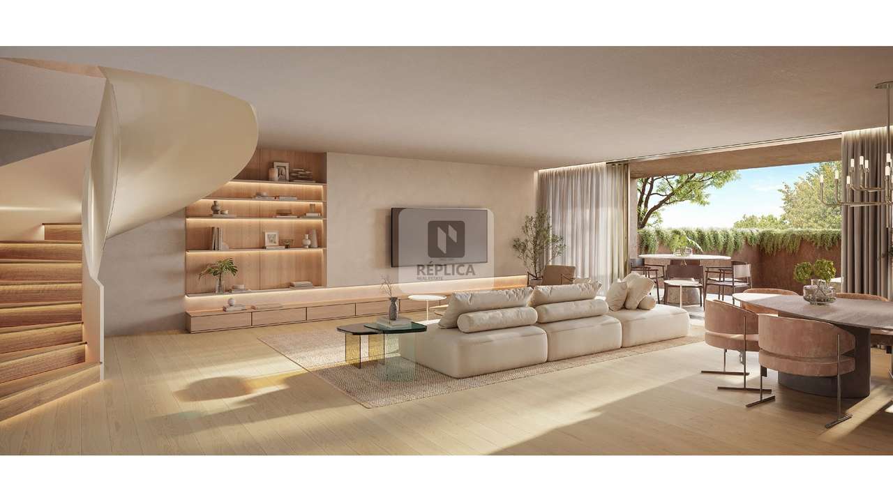 Apartamento T3 Duplex com Jardim e Piscina no The Principado Cascais - Grande imagem: 3/16