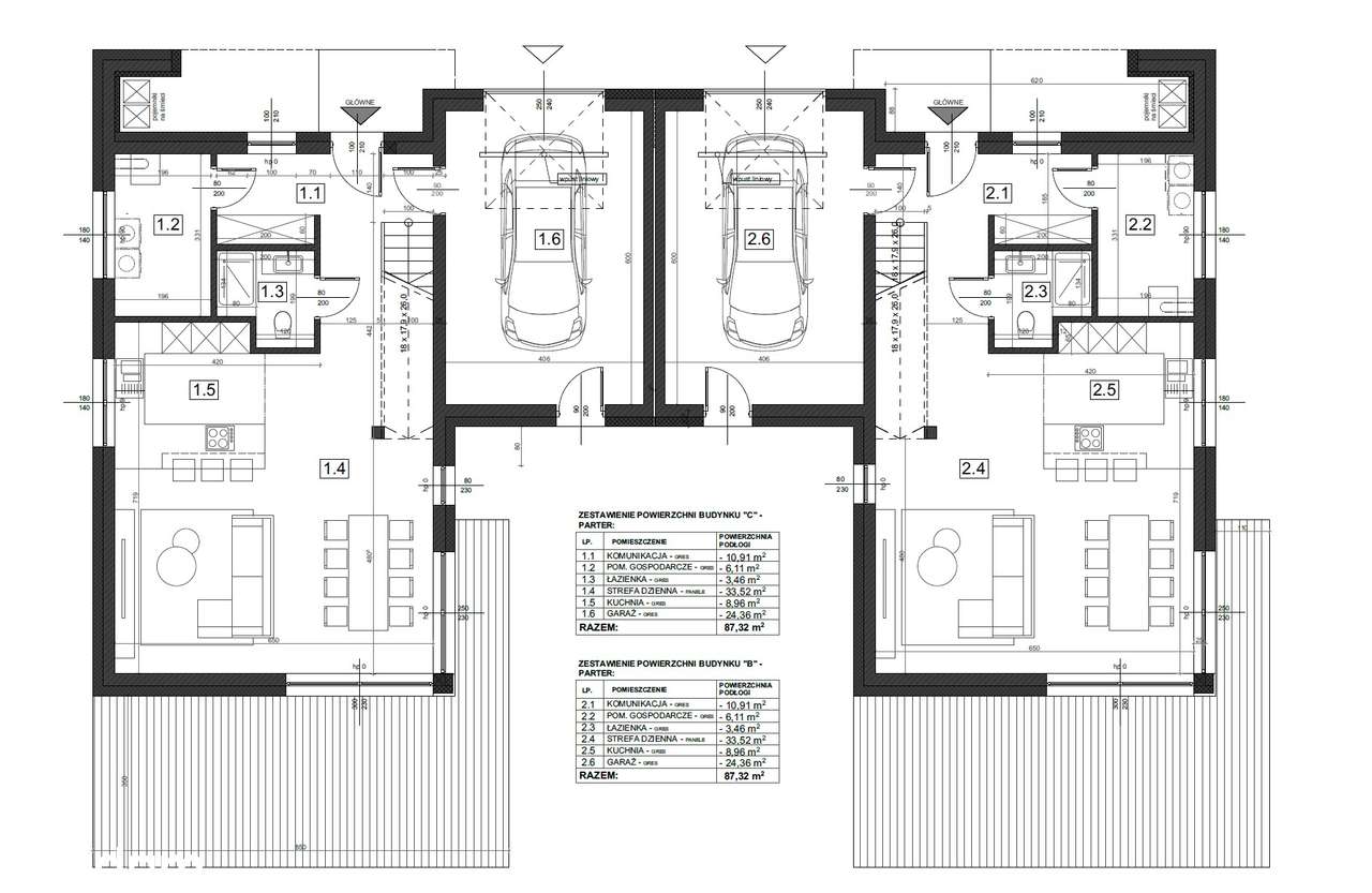 Nowoczesny Bliźniak - Stan deweloperski - Katowice - Pełny obrazek: 4/5