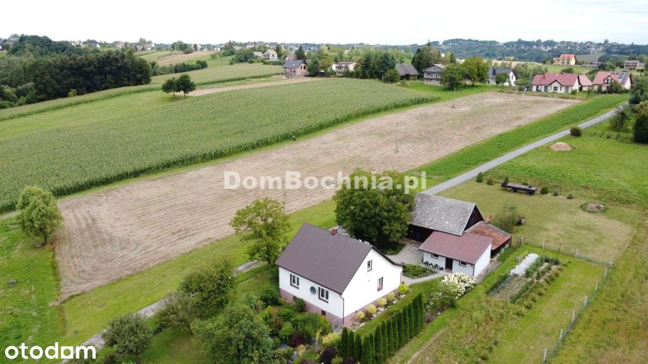 Bieńkowice gm. Dobczyce 30ar zabudowa zagrodowa-9