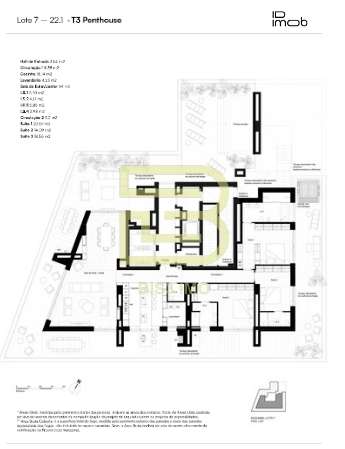 PENTHOUSE T3  EXCLUSIVA com vistas panorâmicas em Leça da Palmeira, Ma-26