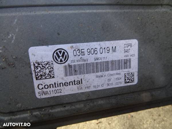 Calculator motor Volkswagen Polo 1.2 benizna CGP din 2012 - 2