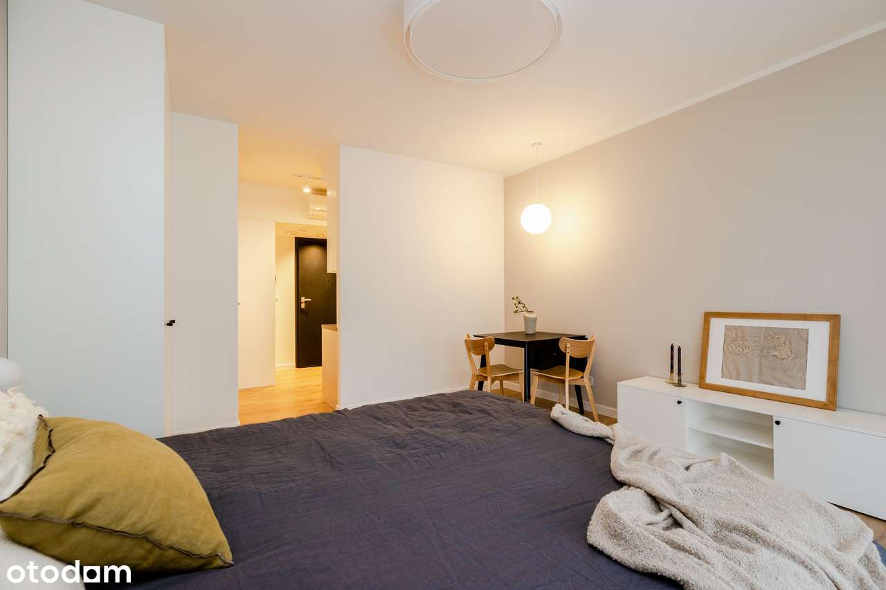 Studio na Woli| Klimatyzacja| Umeblowane| Duża loggia| Bezpośrednio-1