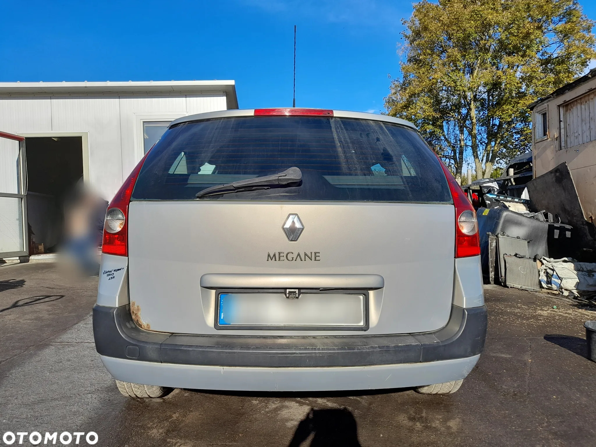 RENAULT MEGANE II ZDERZAK TYŁ TYLNY TYLNI TEA19 - 21