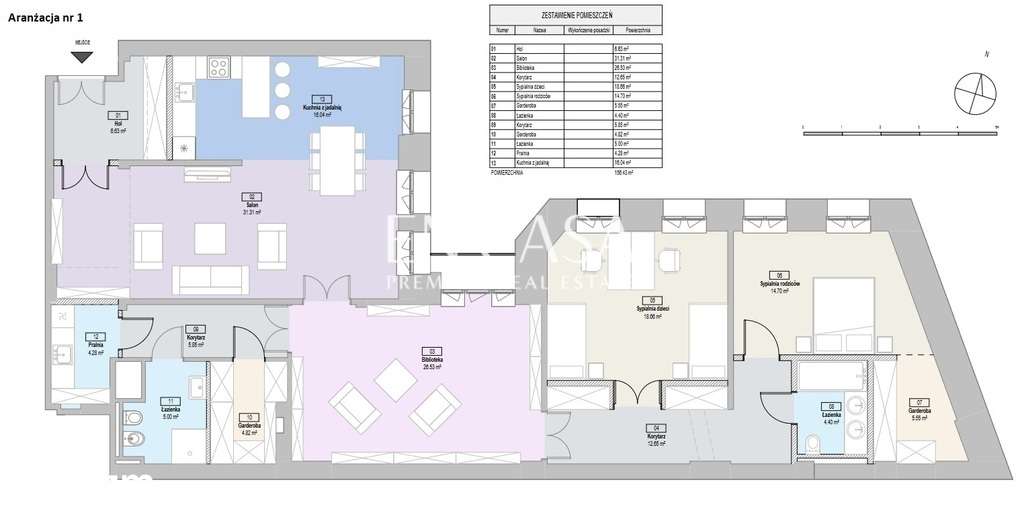 Noakowskiego | Kamienica | Przestronne 158m2-14