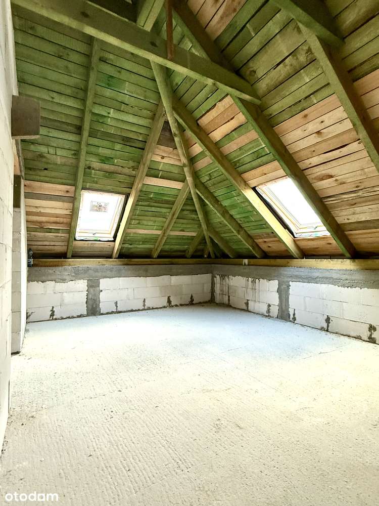 Dom w stanie surowym zamkniętym, 7km od Siedlec - Gołąbek gm. Skórzec-14