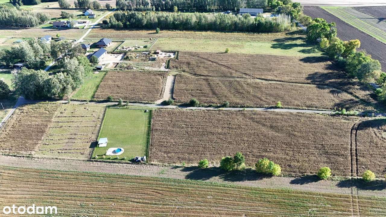 Koziołki k. Łodzi działki 1200–1580 MPZP prąd/woda/asfalt  od 55 zł - Pełny obrazek: 4/7