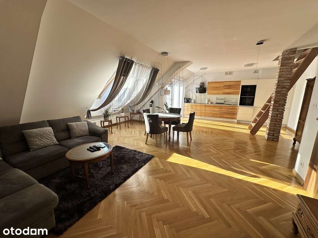 Nowoczesne, dwupoziomowe mieszkanie idealny układ - Pełny obrazek: 1/14