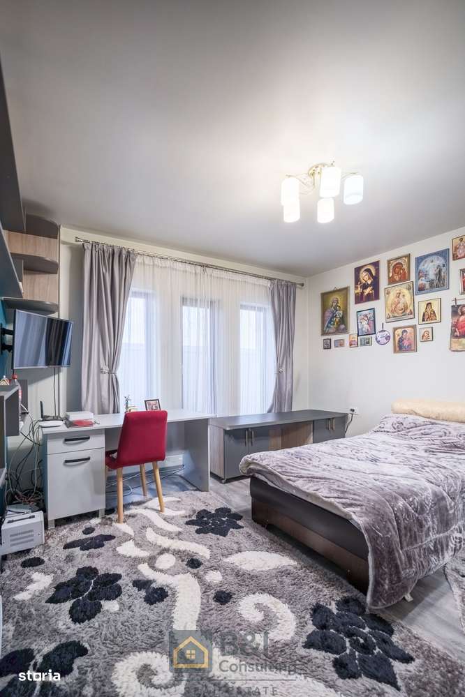 O casă construită responsabil, cu garaj si terasa imensa in Tomesti-17