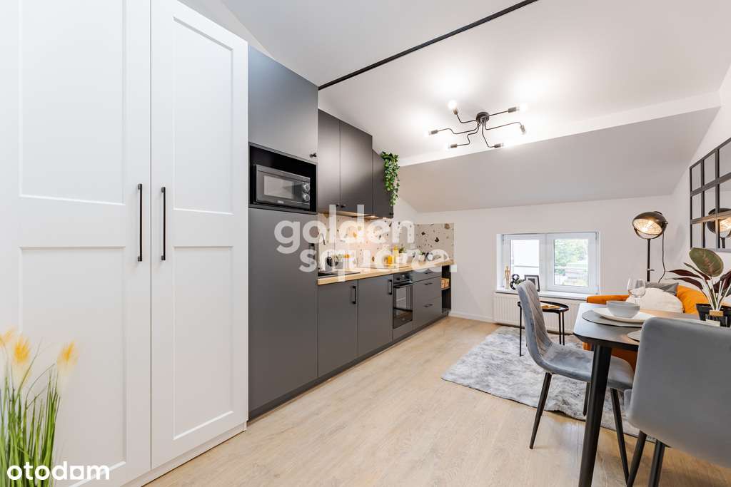 Nowoczesna kawalerka z antresolą przy ul. Wysokiej - Pełny obrazek: 4/13