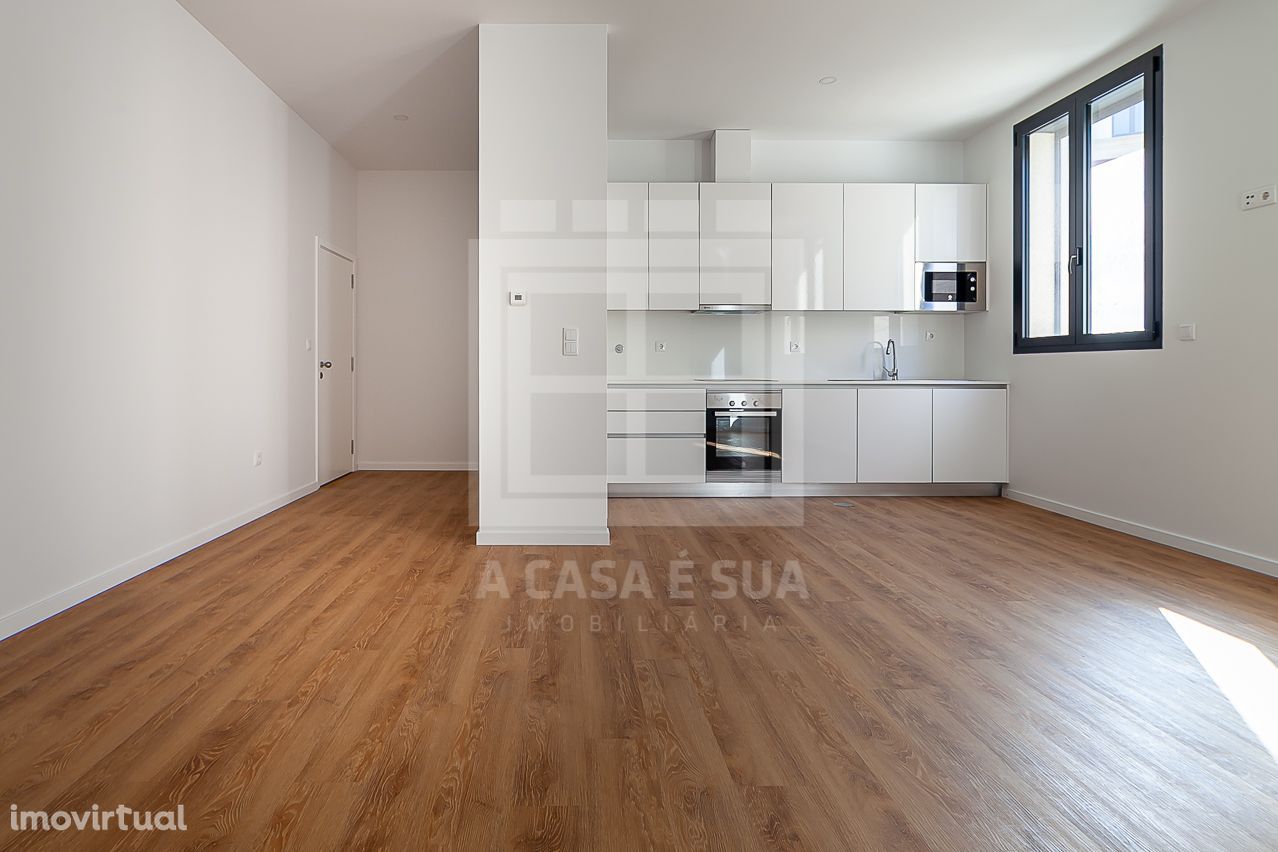 Apartamento novo T1 no centro de Espinho