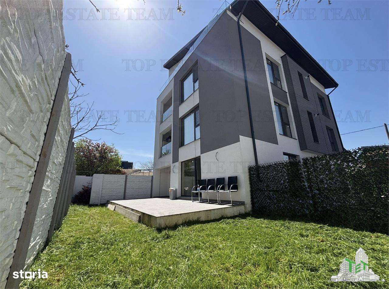 Apartament 3 camere cu curte proprie zona de Nord premium