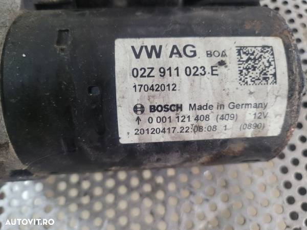 Electromotor Vw Seat Skoda 1.4 Tsi Tfsi CAX Cod 02Z911023E Scirocco Golf 6 VI Touran Leon Octavia - 4