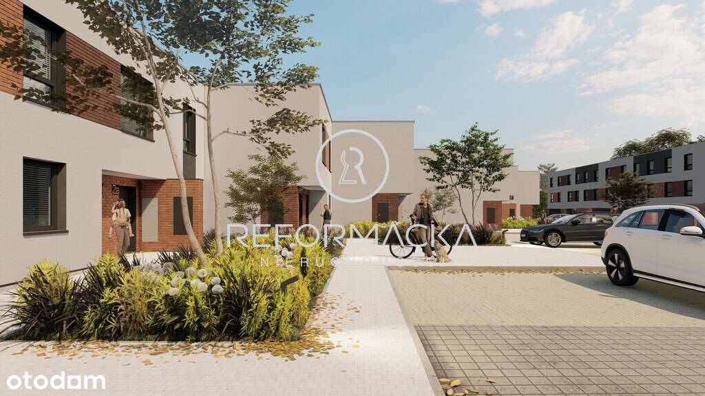 4 pokoje, 2 miejsca postojowe, ogród, taras. - Pełny obrazek: 4/6