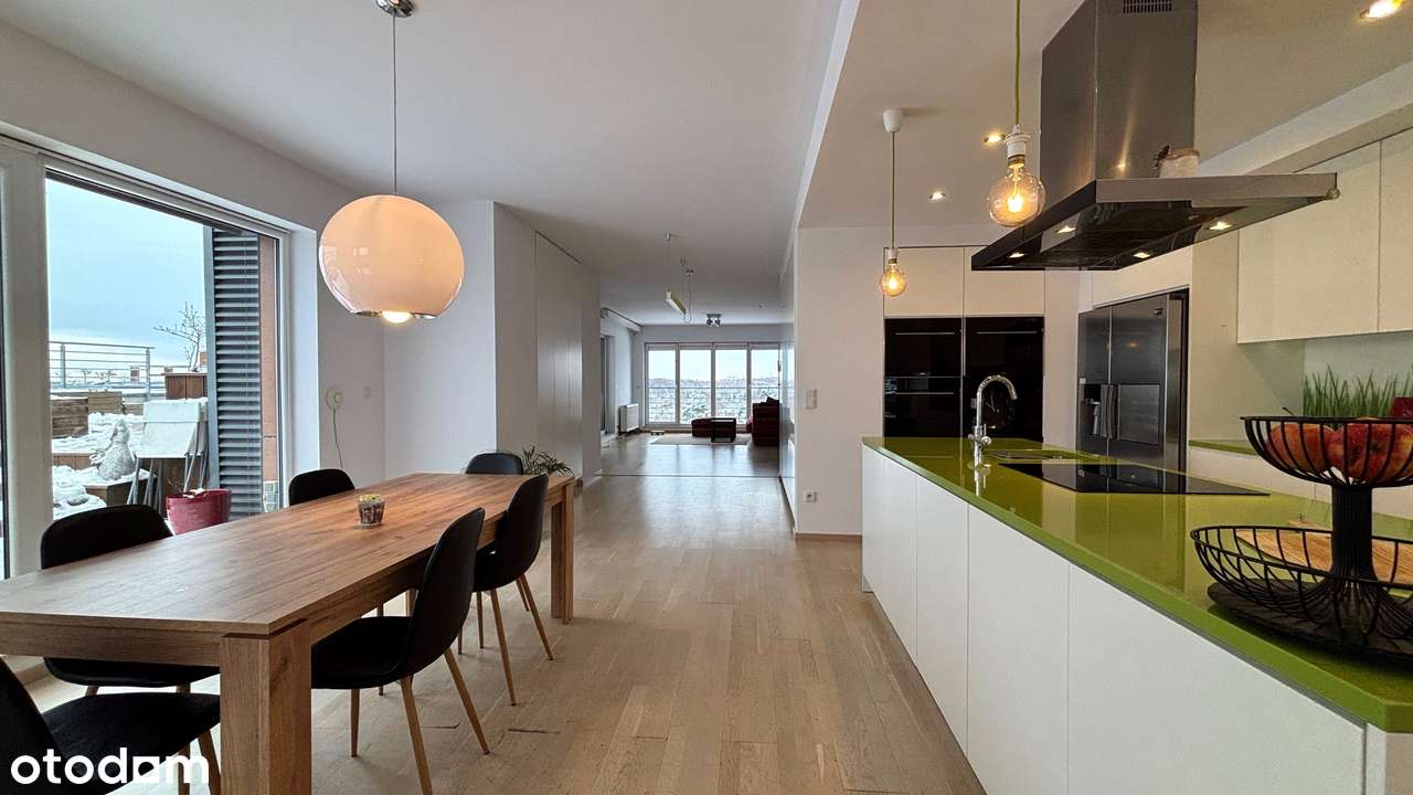 Unikatowy ze 100m tarasem lux apartament 4 pok 2 garaże kom lokatorska-3