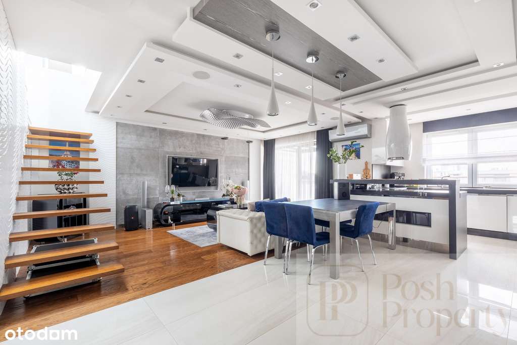 Luksusowy Penthouse 150m2 Wiślane Tarasy - Pełny obrazek: 3/20